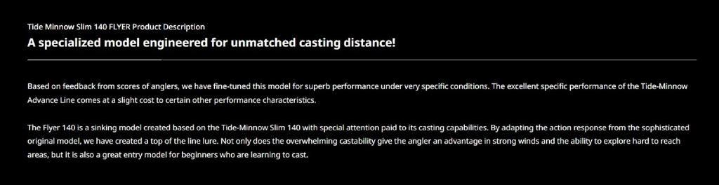 Duo Tide Minnow Flyer Slim 140 Sinking Lure AST0804 (3426)