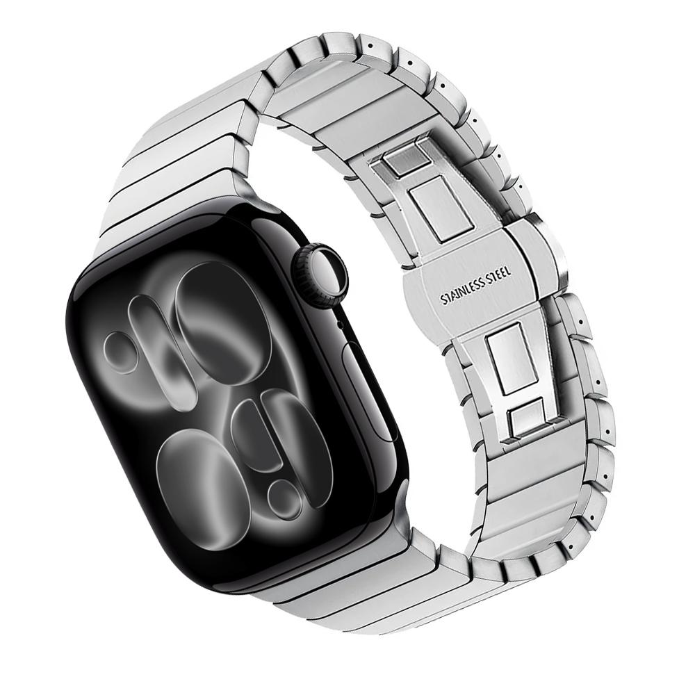 Steel Band For Apple Watch S11 S10 42mm Strap Smartwatch Stainless Steel Link Bracelet iwatch Series SE3 40MM