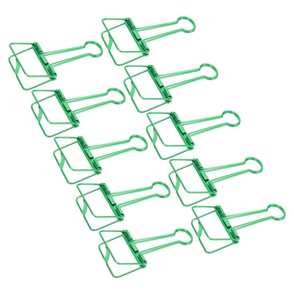51mm 30pcs Clips Strong Clamping Force Metal Hollow Tail Clips Clips Paper Clamps for Document