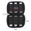 Compact USB Drive Storage Solution with Zipper Closure