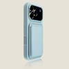 Luxury Magnetic Liquid Silicone Card Bag Phone Case For iPhone 18 12 13 14 15 16 17 18 Pro Max Plus Air For Magsafe Bumper Cover