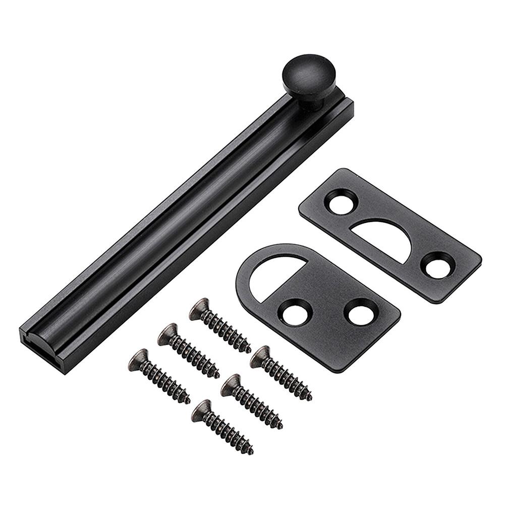 1 Set Barn Slide Bolt Door Latch Lock Bathroom Security Door Latch Lock  With Screw Home Hardware Accessories