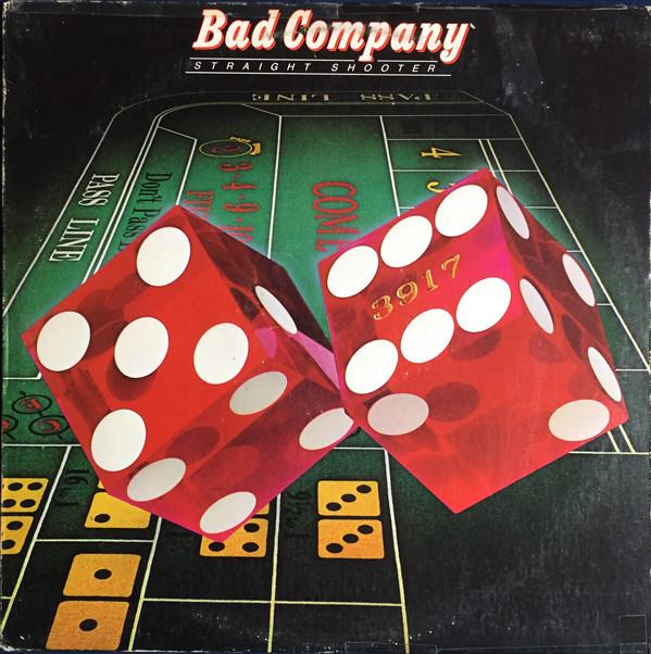 

LP Record BAD COMPANY Straight Shooter SS8413 Swan Song 1975 US Rock Used
