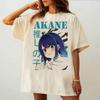 Oshi No Ko top tees Women Punk Breathable Digital graphic Psychedelic shirt Digital Women korean clothes Pop Culture Comfortable