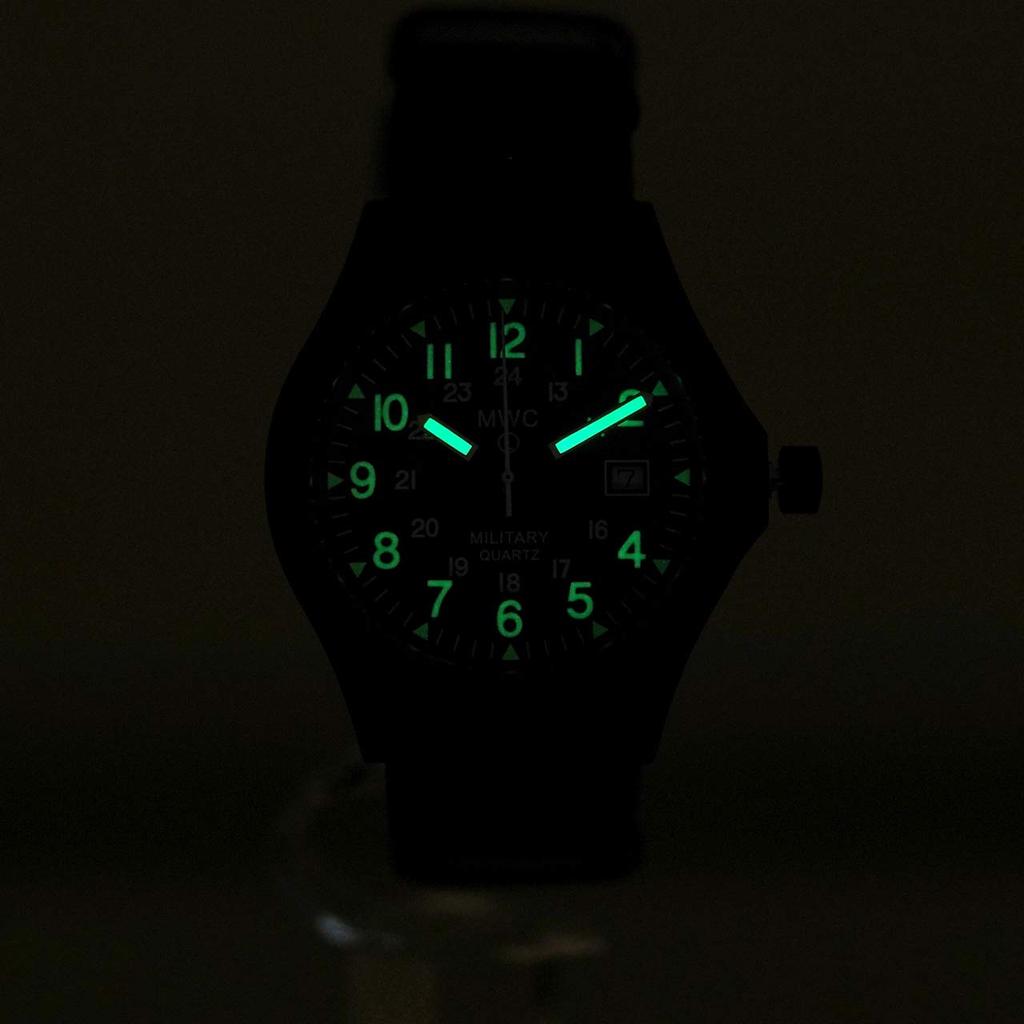 MWC Genuine G10 Watch Military Wristwatch Wristwatch / / - g10bh12/24ss / g10bh12/24pvd (one) (G10BH12/24PVD (Black))