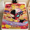 1PC Spider-Man Print Flannel Blanket, High quality Comfortable for All Seasons, Home Decor, Warmth and Comfort, Perfect for Christmas Gifts
