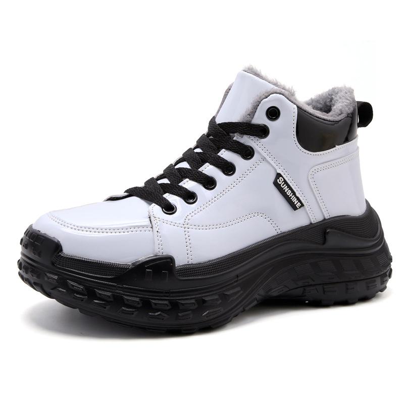 High peel autumn and winter dad shoes new women's sports shoes tire sole non-slip waterproof Hong Kong style casual shoes