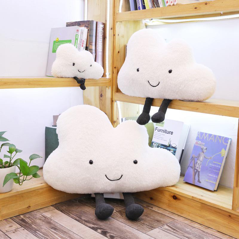 Cuscino Peluche Nuvola Carino – Adorabile Bambola Giocattolo e Cuscino per Riposo per Bambine, Regalo di Compleanno Perfetto