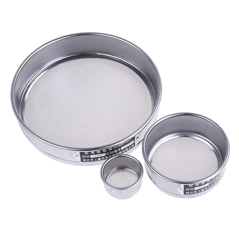 200 Mesh 0.074Mm Aperture Stainless Steel Lab Standard Test Sieve 5-20Cm