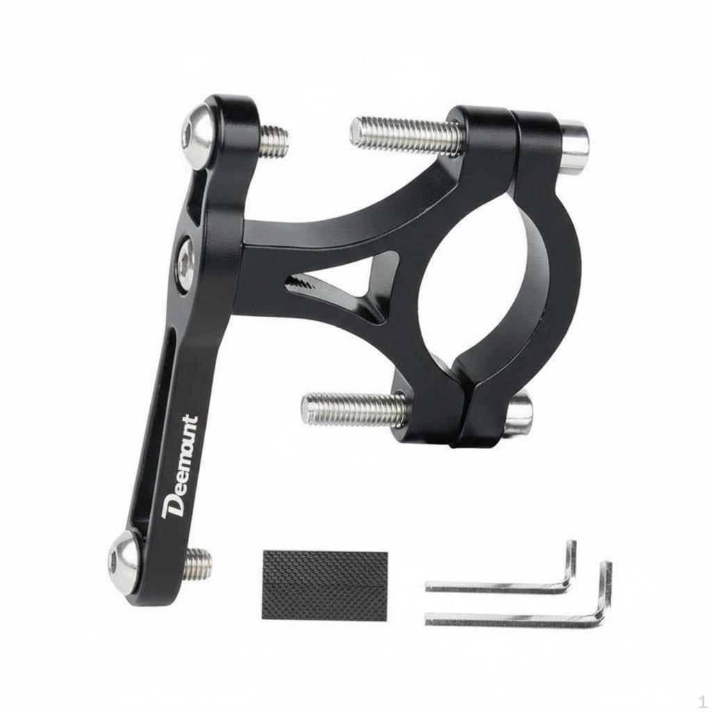 Bike Bottle Cage Adapter Aluminum Alloy Conversion Mount Adjustable Angle for Road