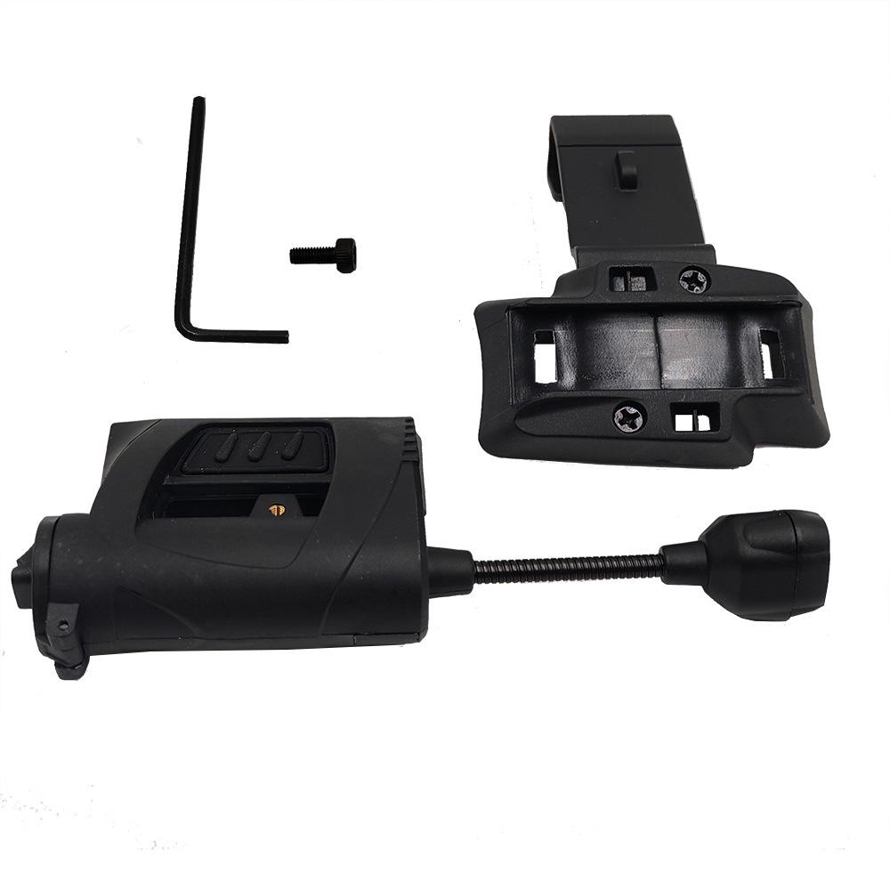 

Тактичний шоломний сигнальний ліхтар, чотириколірний ліхтар MPLS Snake з адаптером CHARGE, для шолома FAST та IR IFF. чорний