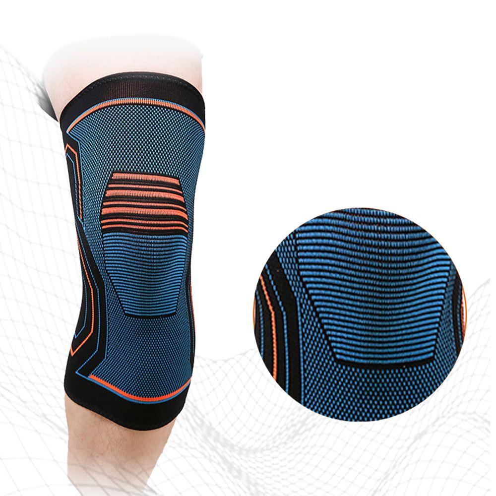 Fitness Gym Running Nylon Knee Pads Workout Knee Support Compression Knee Brace Knitted Knee Sleeve