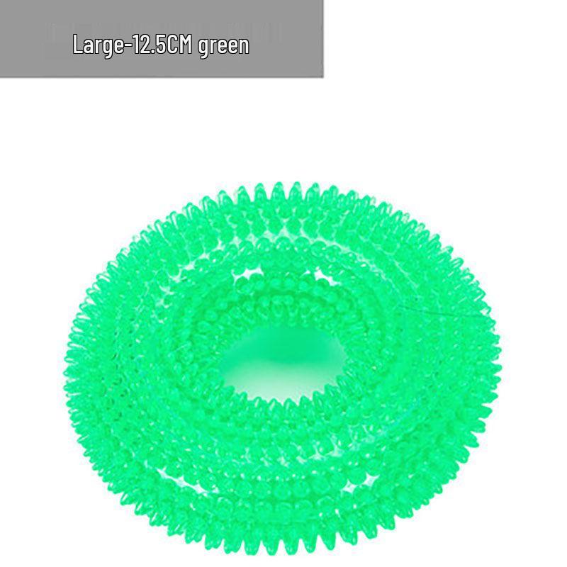 Squeaky Molar Ball: Durable, Bite-Resistant Toy for Medium & Large Dogs