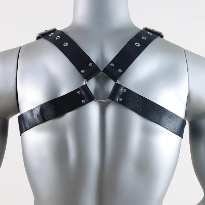 Sexy Suspenders Chest Belt Men's Vest Suspenders Sissy Suspenders Body Restraint Belt Orgy Gay Erotic Uniform Accessories