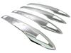 BRIGHTZ Camry AXVH70 AXVH75 Ultra Mirror Finish Stainless Steel Door Handle AXVH H70 70 H75 75 Covers, 4-Piece Half-Type [PRIUS50-NOBU-HS-A0B2C2]