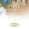 10PCS Table Number Holders Envelope Shape Metal Card Clips for Photo Menu Place Cards Restaurant Wedding Party