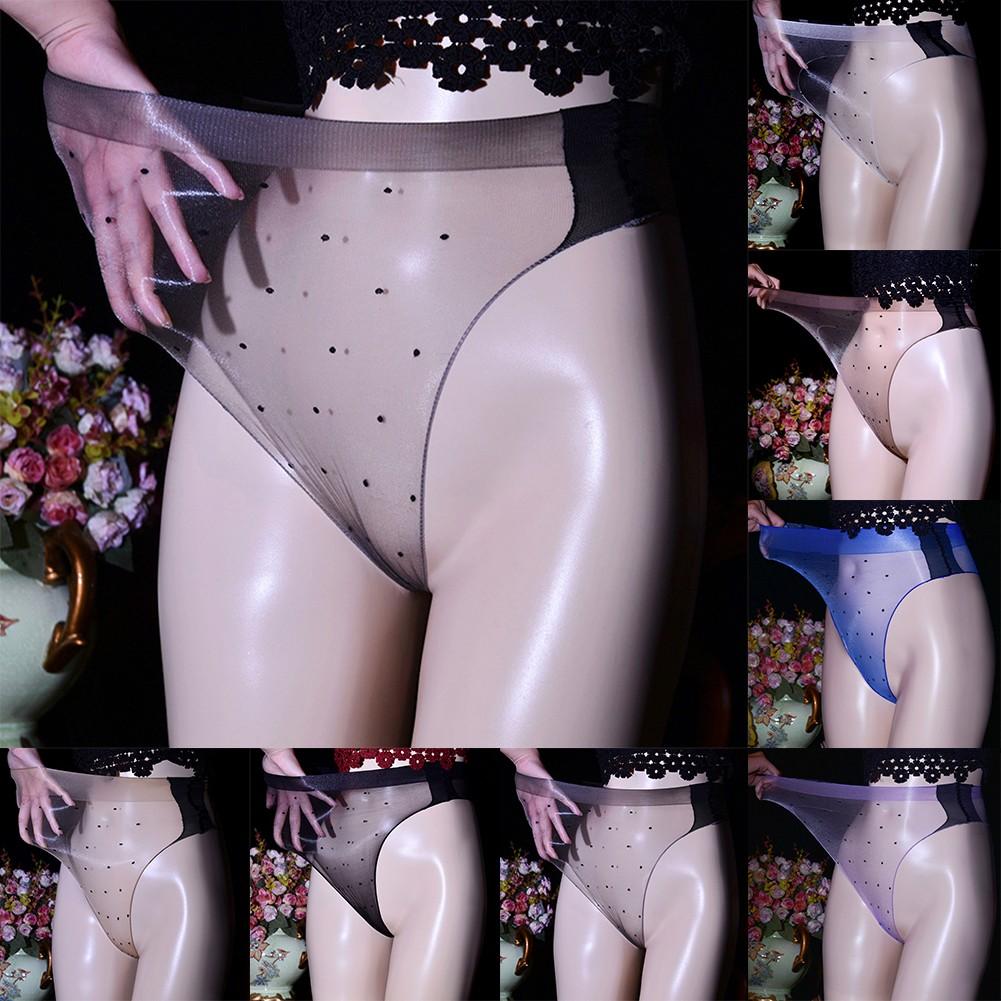 Women Briefs Sleepwear Full Transparency Ultrathin