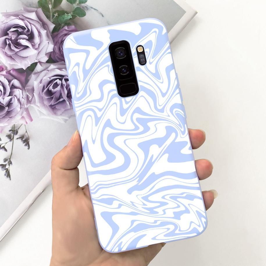 For Samsung Galaxy S9 S 9 Plus Case Popular Marble Cartoon Soft Cover Silicone Shockproof Phone Case For Samsung S9+ S9Plus Capa