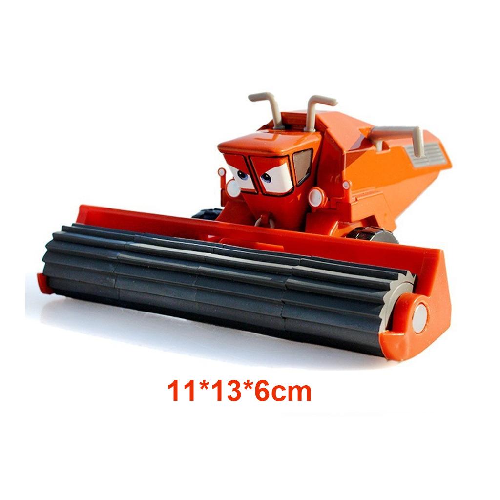 

4-Pack Diecast Farm Vehicles Tractors Harvester Movie-Character Collectible Models for Kids & Play Orange harvester