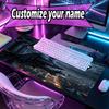 Mousepad Personalizado com Nome e Padrão do Batman, Tapete de Mesa para Laptop PC, Tapete Decorativo de Mesa para Teclado de Casa Presente