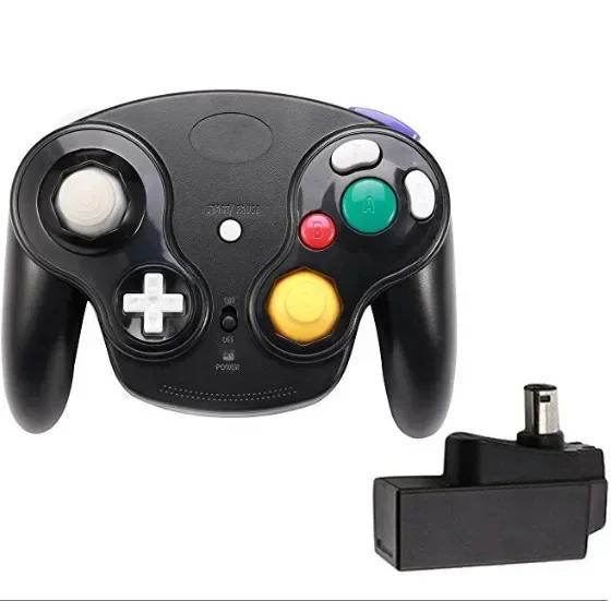 Game Controller for GameCubes NGC Game Console with 2.4GHz Adapter Wireless Gamepad for Nintendo Gamecube Joystick