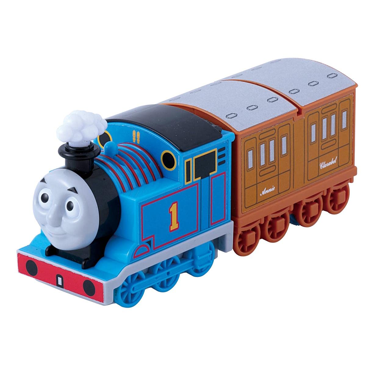 

Maruka Thomas the Tank Engine, Shiny Cheeks, Happy Thomas Toy, Friction, Ages 3 and Up, 186092