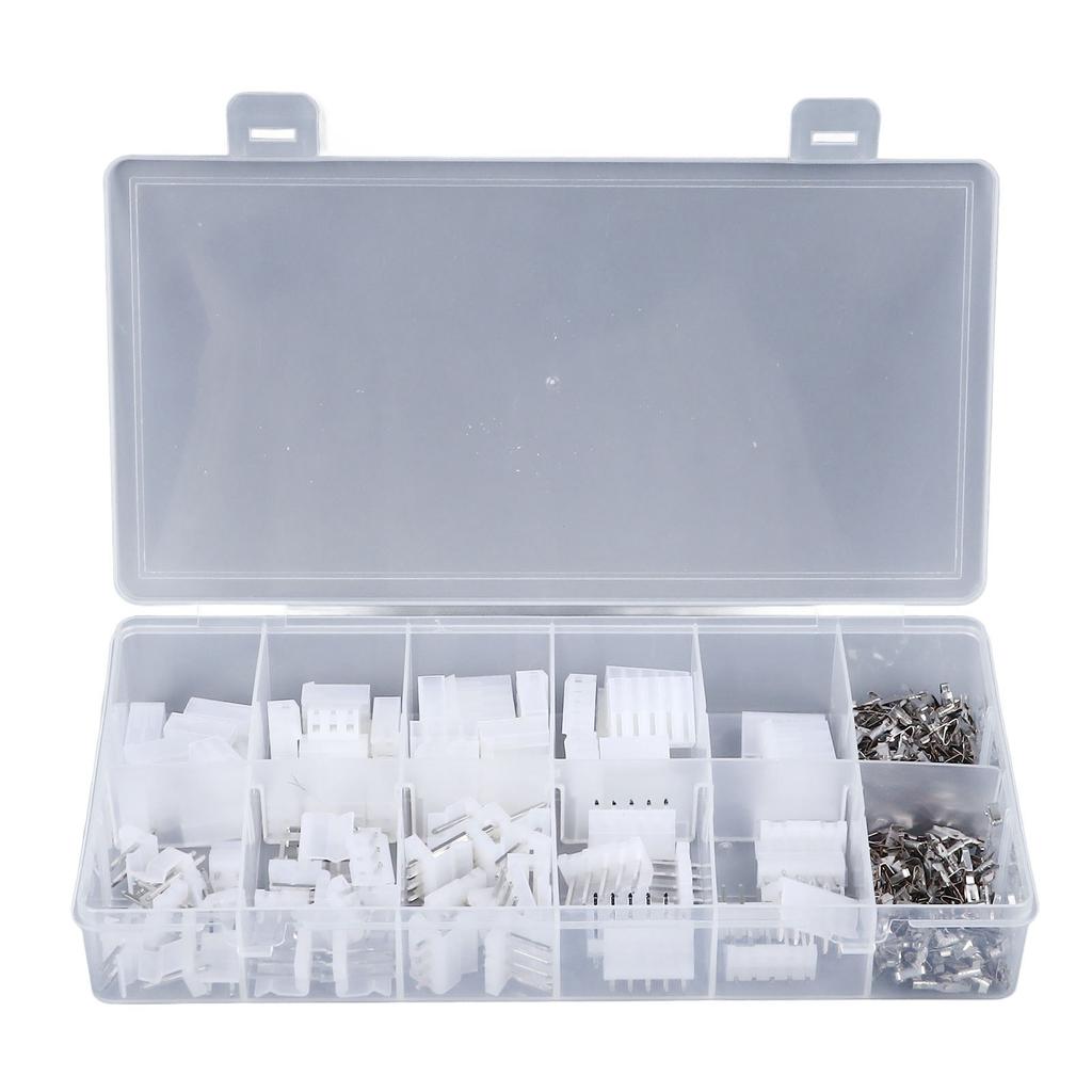 230PCS CH3.96MM Terminal Block Kit 2P to 5P Safe Connection Straight Pin Terminal Block Connector