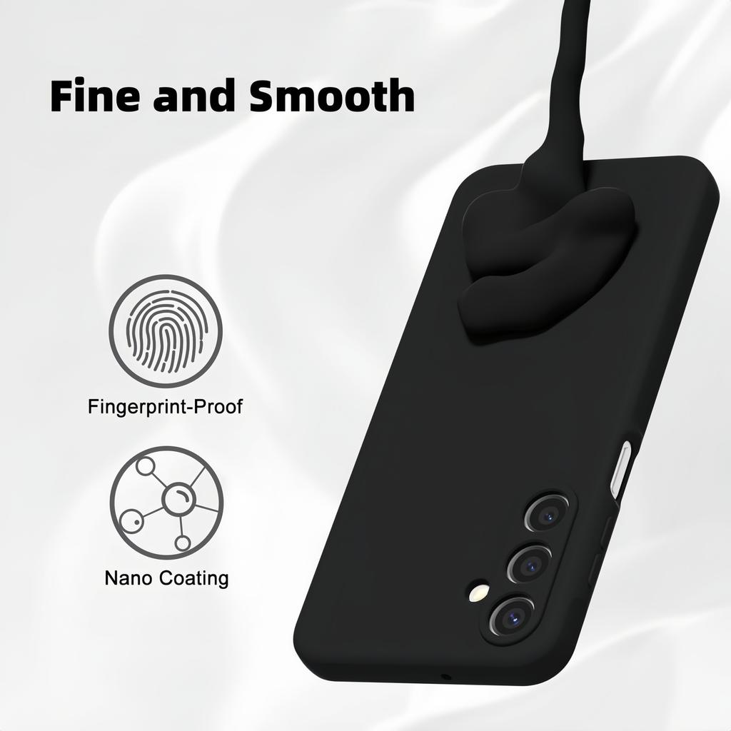 Noble Fashion Solid Colour Shockproof Protective Liquid Silicone Case For Samsung Galaxy A16 5G/4G