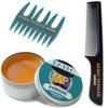 BABLO POMADE Strong Hold Hair Grease with Comb and Mesh Comb (Green)