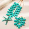 Fashion Drop Earrings For Women's Jewelry Set