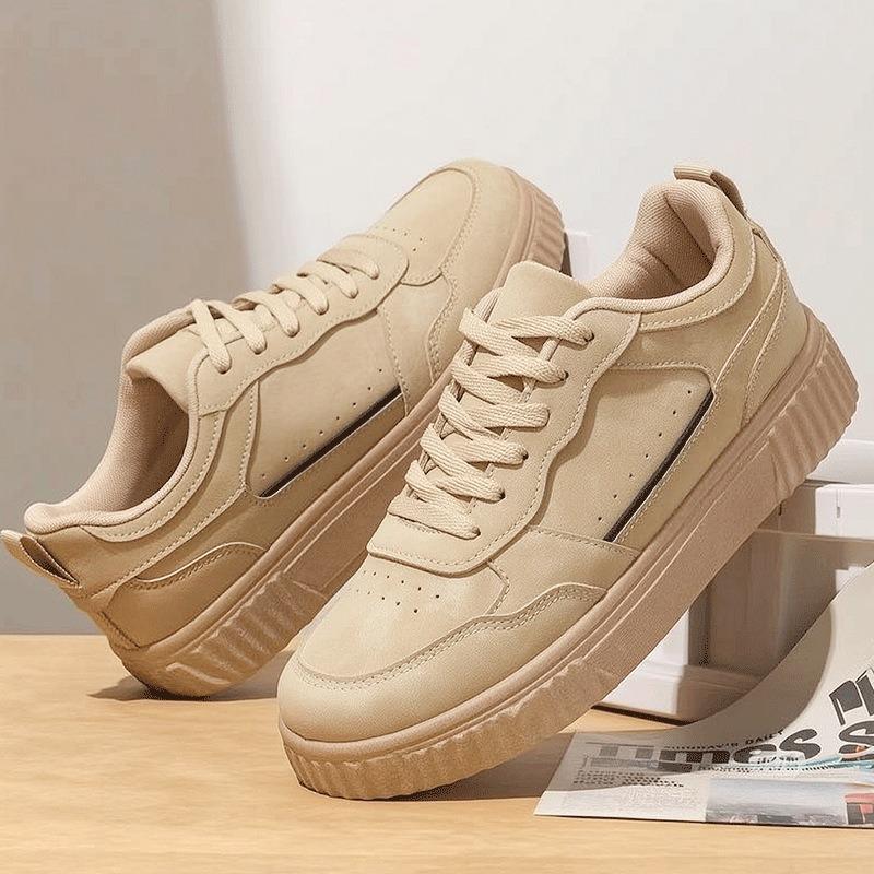 New men's low-top board shoes fashionable versatile platform casual shoes retro trend travel shoes