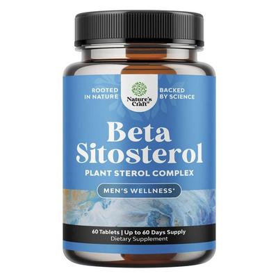 Nature's Craft Männer Beta-Sitosterol Pflanzensterol-Komplex Tabletten, 60 Tabletten, 1 Einheit