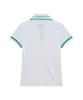 CHUCUCHU Cooling Wing Collar Short Sleeve Top (White) Cbfss-Ts005W