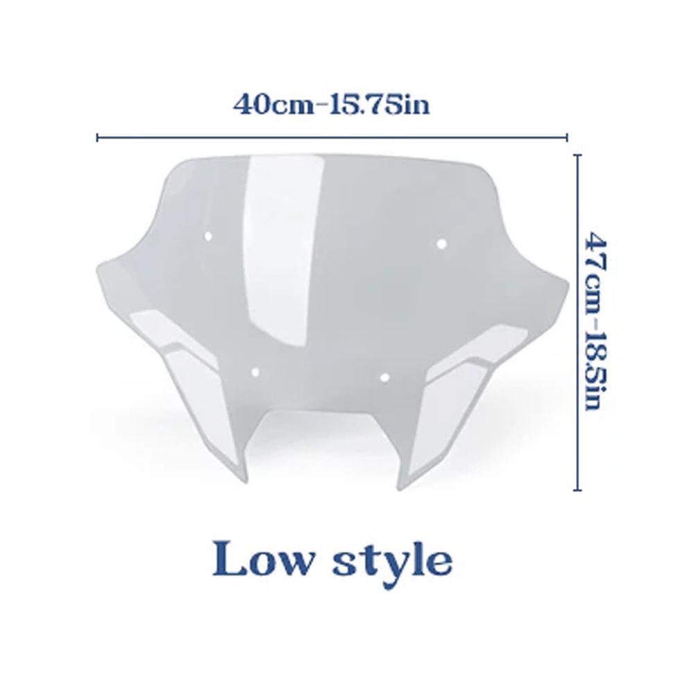 BMW R1300RT 2025-2026 Motorcycle Windshield Deflector Extension