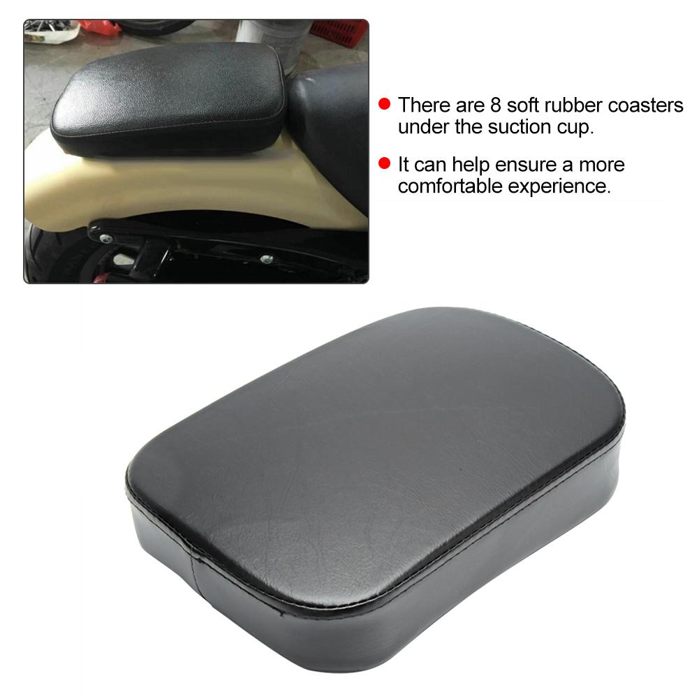 Motorcycle Accessory Motorcycle Pillion Pad Rear Seat Cushion Passenger Saddle with 8 Suction Cup Motorcycle Cushion