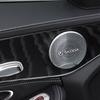 2/4Pcs 3D Aluminum Car Audio Speaker Decorate Badge Sticker For Skoda Octavia Fabia A7 Kamiq Kapoq Kodiaq Rapid SCALA Superb Yeti Derivati