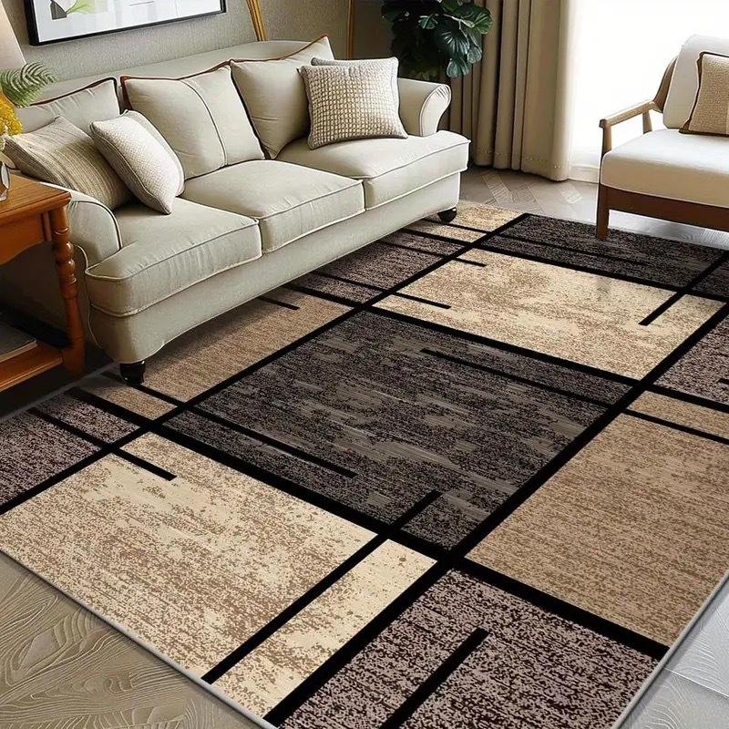 

WTEMPO Nordic Living Room Carpet Home Sofa Tea Table Carpet Easy To Maintain 100 * 120Cm