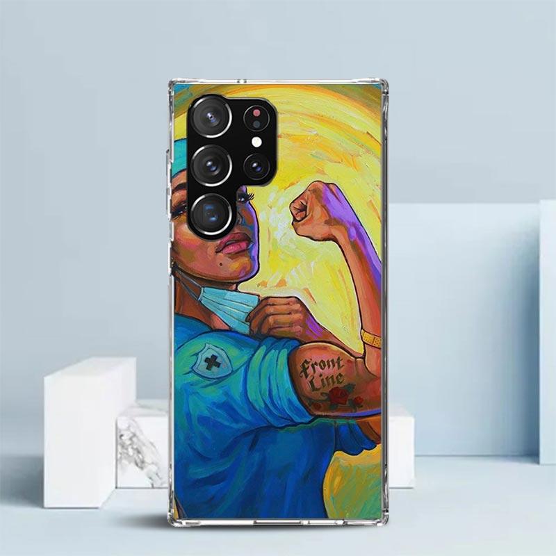 Medicine Nurse Doctor Phone Case For Samsung Galaxy S24 S25 Edge S26 Ultra S22 S23 Plus S21 + S20 FE Soft TPU Back Cover Galaxy
