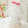 PET Puppy Flower Girl Dress Wedding Dress Wedding Veil