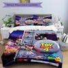 3pcs Toy Story 4 Movie Design Bedding Set Includes Quilt Cover and Pillowcases, Suitable for All Seasons D077