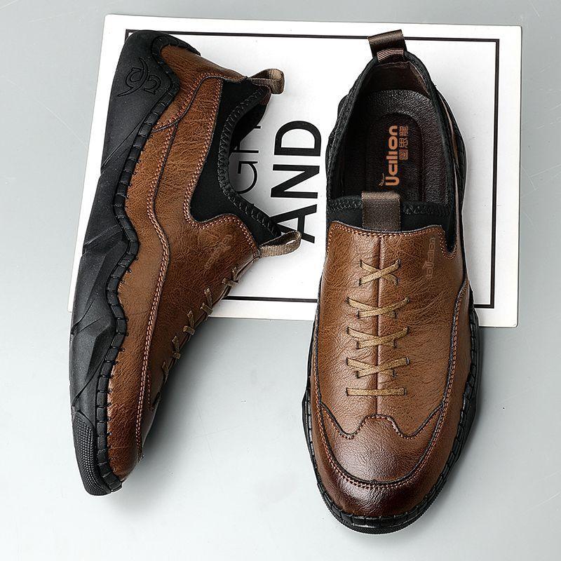 Мужская обувь из натуральной кожи — фото 2