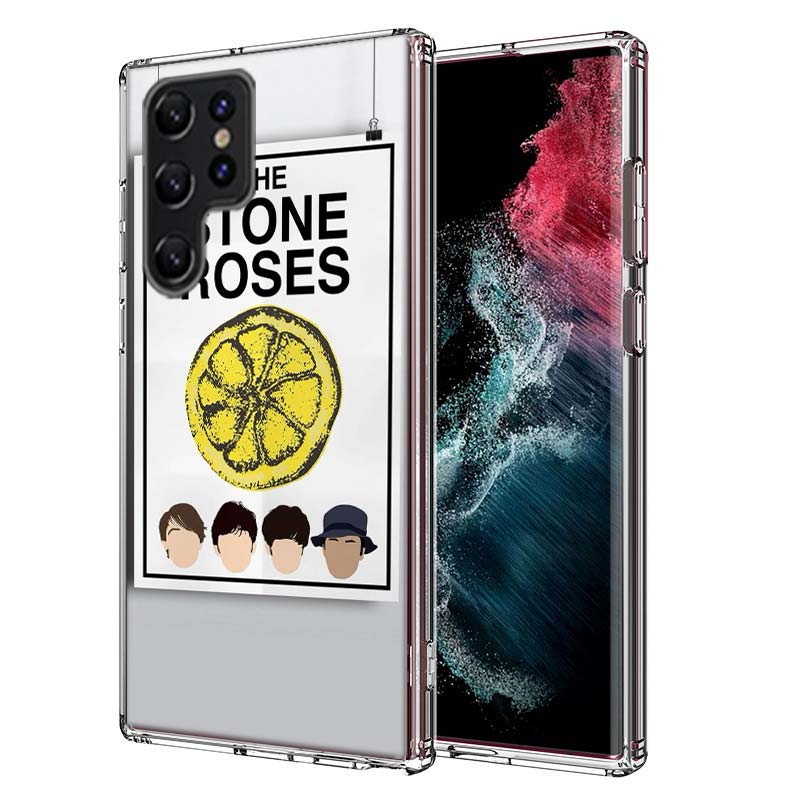 The Stone-R-Roses Capa Phone Case For Samsung S26 Ultra S25 Edge Galaxy S23 S21 S20 S24 FE S22 S10 Plus Cover Clear TPU Shell Co