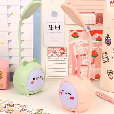 Led Cute Animal Small Table Lamp Adjustable Night Light Bedroom Bedside Lamp Eye Protection Reading Lamp Children'S Sleep Lamp