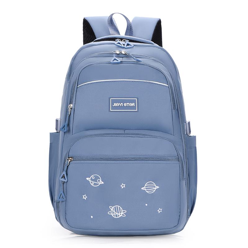 Women's Large Capacity Backpack Print Men's Backpack Junior High School Student Schoolbag