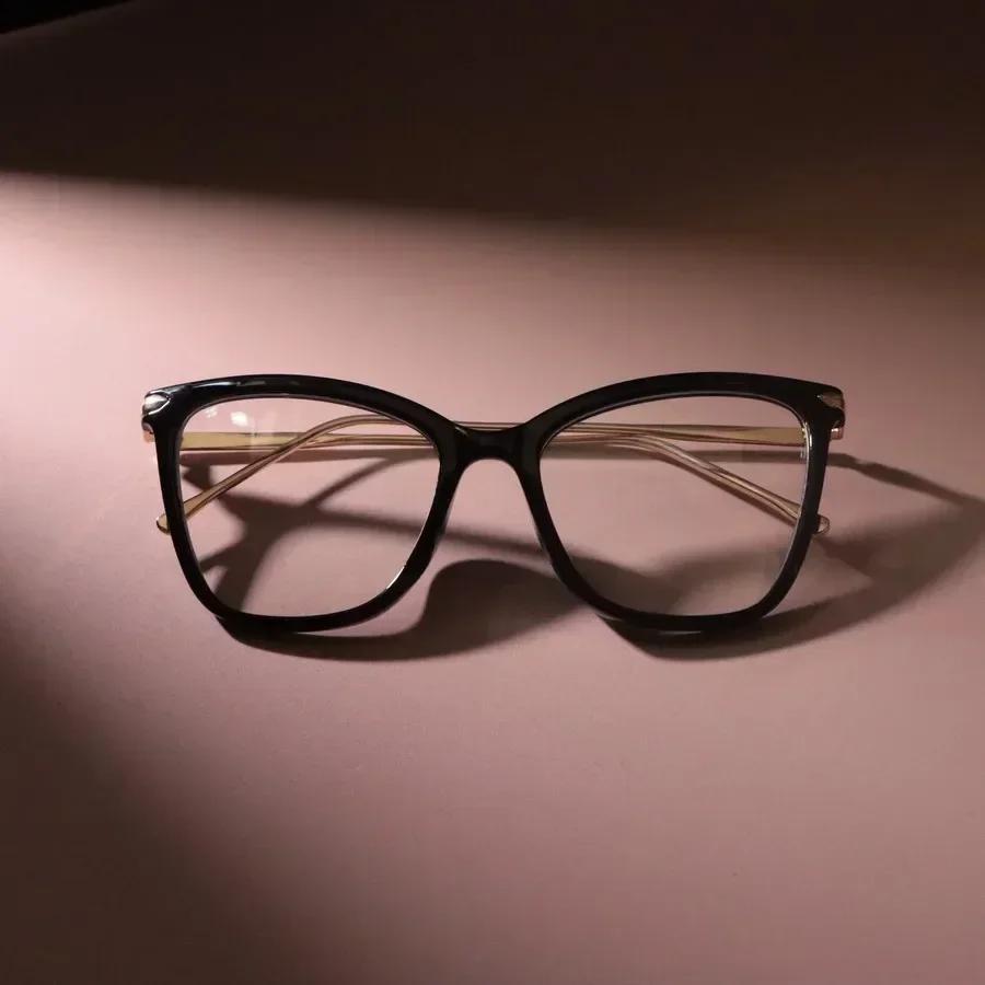 Large Square Frame Anti Blue Light Glasses Retro Classic Men Women Computer Gaming Eye Protection Spectacles