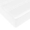 Ottoman Bed with Mattress White 90x200 cm Faux Leather