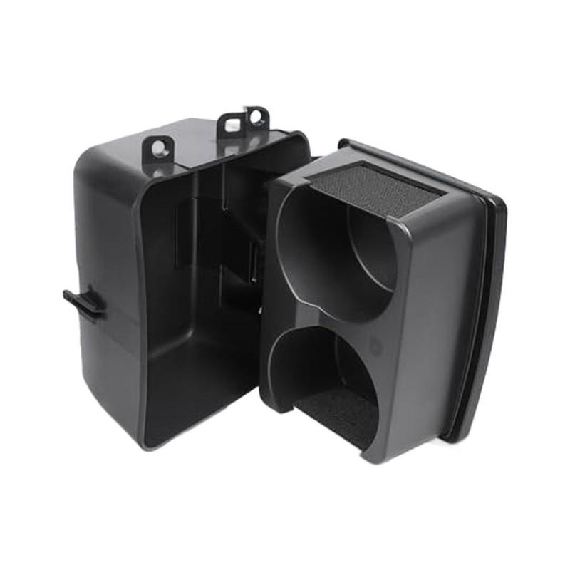 Black Console Cup Holder GB5Z7813562BA Designed for Ford Explorer 2011 2012 2013 2014 2015 Simple Bolt On tallation