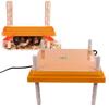 Chicken Brooder Heater Plate 10x10 Inch Brooder Heater with Dust Shield for Chicks Keep Chicks Warm Cozy US Plug 110V Yellow