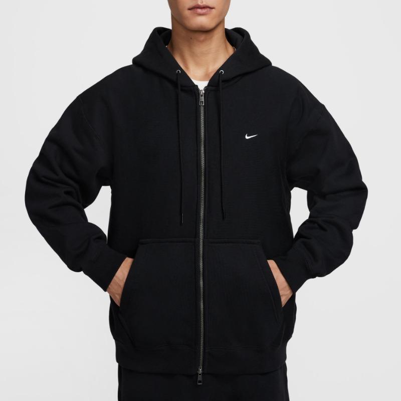 Nike Solo Swoosh Warm Solid Color Comfortable Simple Stylish Jacket Men Jacket HV1085-010