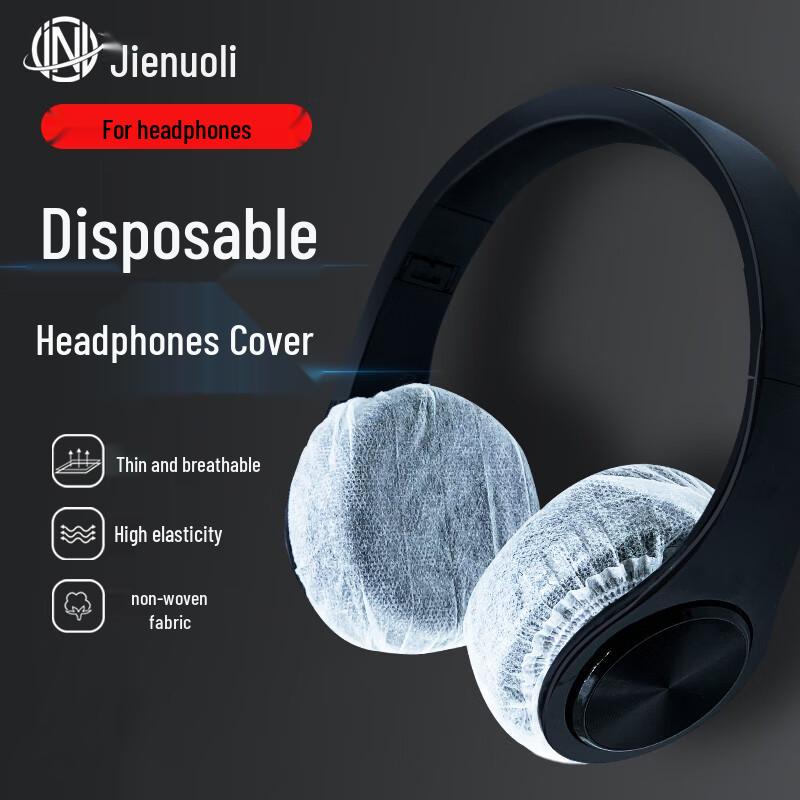 JNL Disposable Non-woven Headphone Covers 100 Packs (2 Covers Each)